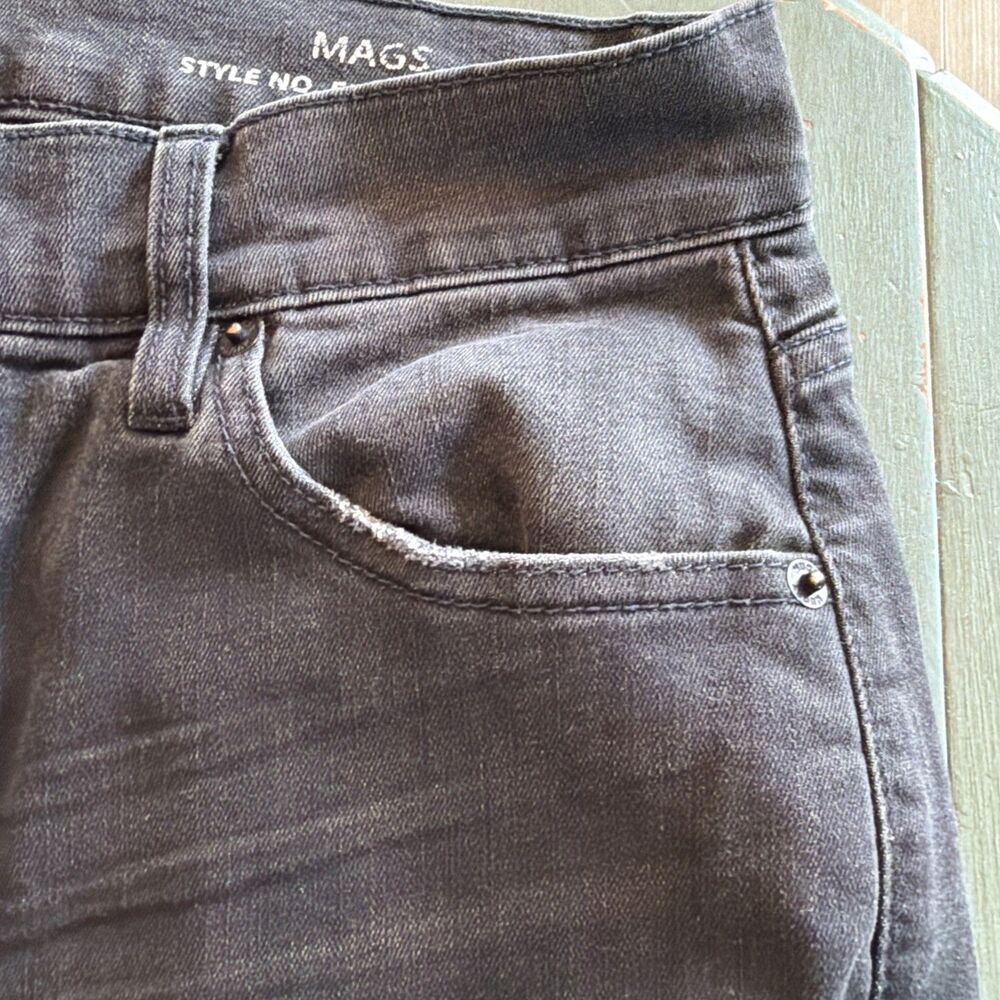 Men’s Mugsy Mags Stretchy Black/Grey  Stretchy Jeans Size 31x30 Style FLX4NKG - Picture 2 of 14